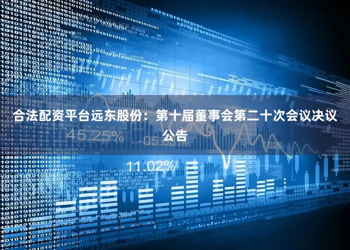 合法配资平台远东股份：第十届董事会第二十次会议决议公告